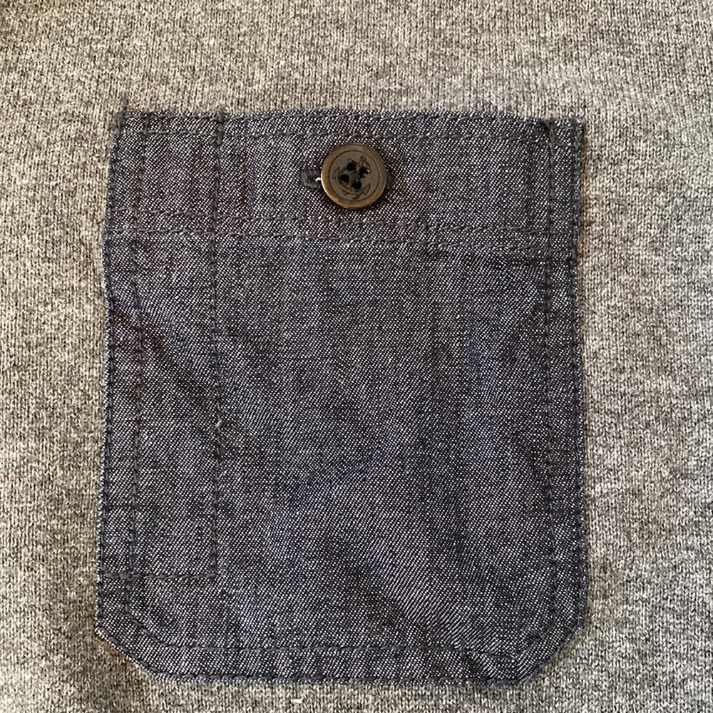Banana Republic Heritage Collection Men’s Grey Sweater Size Large - Picture 2 of 6